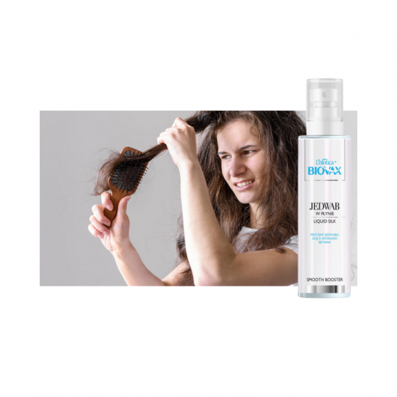 L'Biotica Biovax Jedwab w płynie, odżywka nawilżająca, 200 ml - zdjęcie produktu