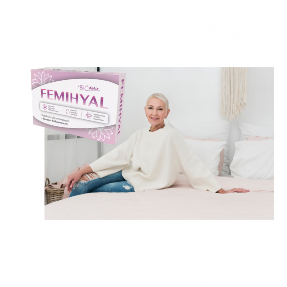 Femihyal, globulki dopochwowe, 10 szt. Femihyal, globulki dopochwowe, 10 szt. - zdjęcie produktu