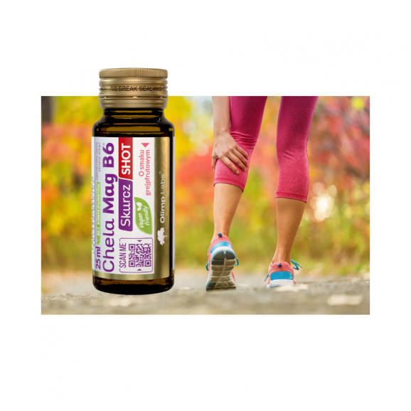 Olimp Chela-Mag B6 Skurcz Shot, smak grejpfrutowy, 25 ml - zdjęcie produktu