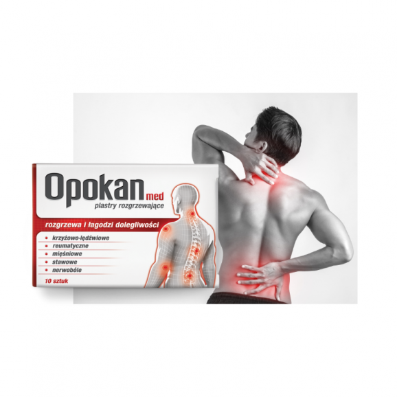 Opokan Med Plastry rozgrzewajace, 10 szt. - zdjęcie produktu