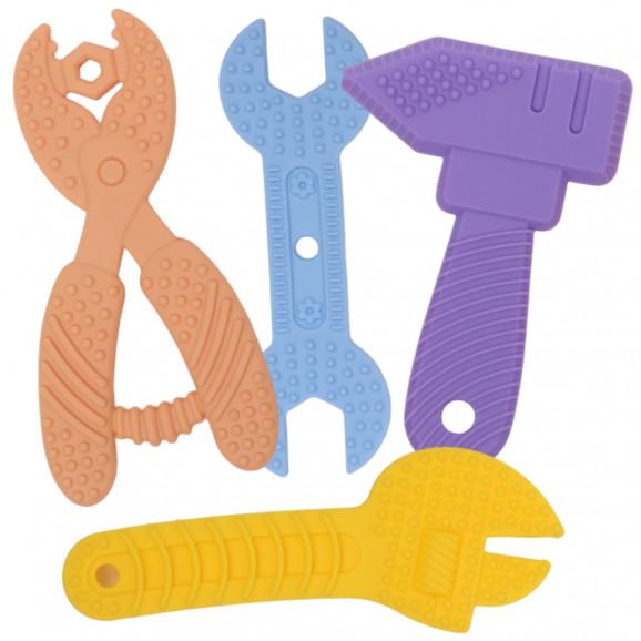 Bocioland Silikonowe narzędzia, zestaw, 4 szt. Bocioland Silikonowe narzędzia, zestaw, 4 szt. - zdjęcie produktu