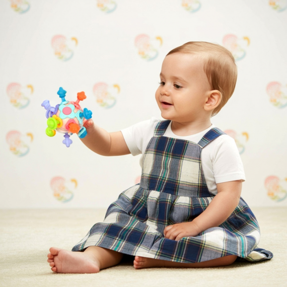 Bocioland Gryzak Grzechotka Kula, 1 szt. - zdjęcie produktu