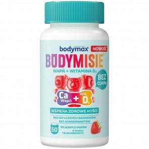 Bodymax Bodymisie Wapń + Witamina D3, żelki truskawkowe, 50 szt. - zdjęcie produktu