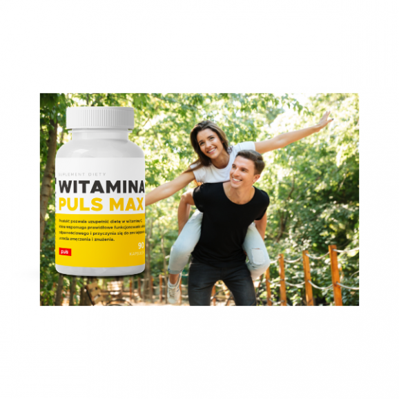 Witamina C MAX Puls, kapsułki, 90 szt. - zdjęcie produktu