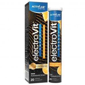 ActivLab Pharma ElectroVit Energy, smak pomarańczowy, tabletki musujące, 20 szt. - zdjęcie produktu