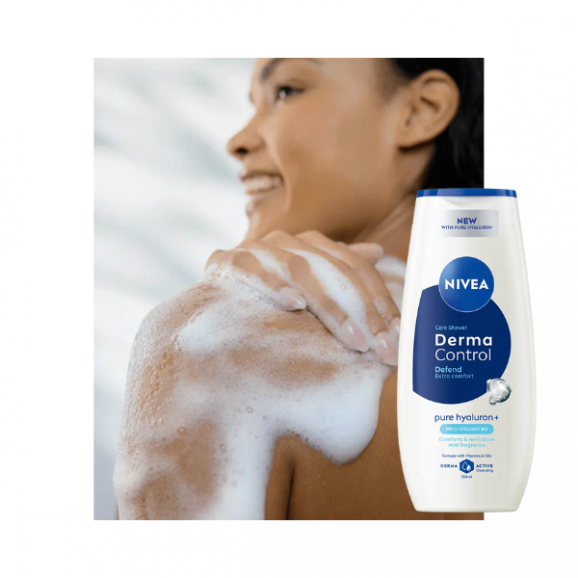 Nivea Derma Control Defend Żel pod prysznic, 250 ml Nivea Derma Control Defend Żel pod prysznic, 250 ml - zdjęcie produktu