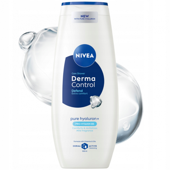 Nivea Derma Control Defend Żel pod prysznic, 500 ml - zdjęcie produktu