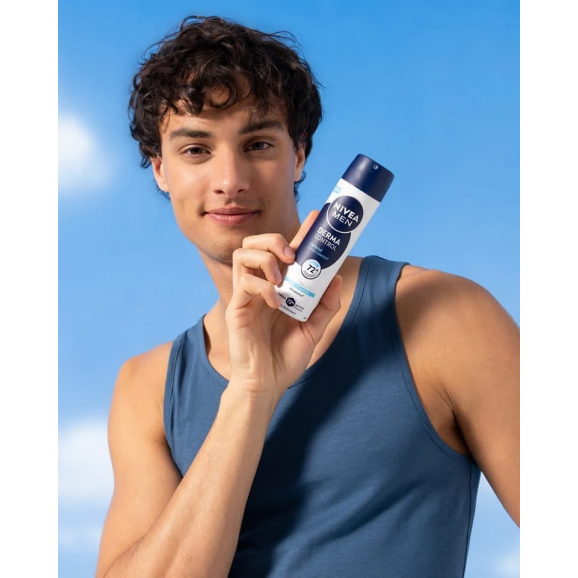 Nivea Men Derma Control Defend Antyperspirant Męski, spray, 150 ml - zdjęcie produktu