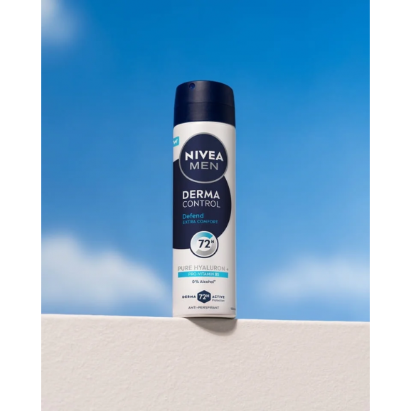 Nivea Men Derma Control Defend Antyperspirant Męski, spray, 150 ml - zdjęcie produktu