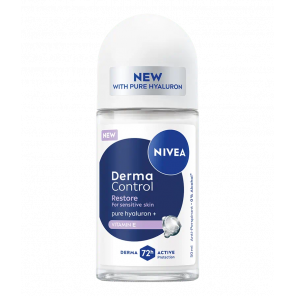 Nivea Derma Control Restore Antyperspirant Damski, roll-on, 50 ml - zdjęcie produktu