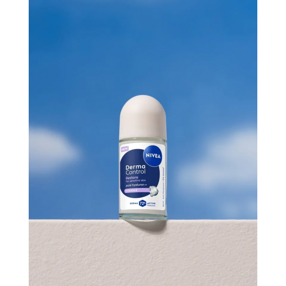 Nivea Derma Control Restore Antyperspirant Damski, roll-on, 50 ml - zdjęcie produktu