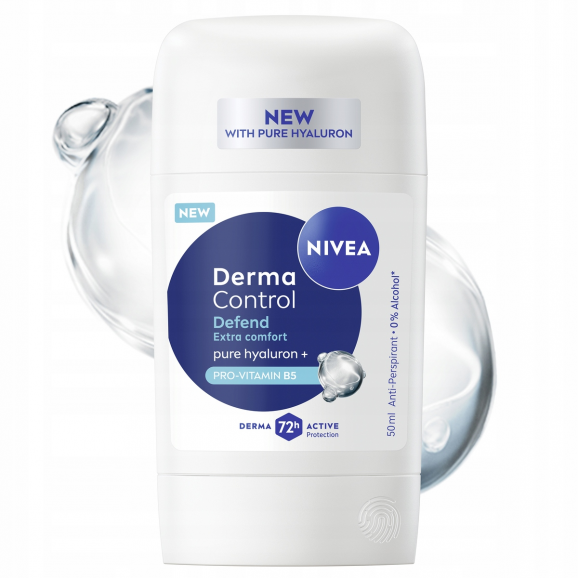 Nivea Derma Control Defend Antyperspirant Damski, sztyft, 50 ml - zdjęcie produktu