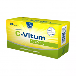 [30.11.2025] C-Vitum Witamina C 1000 mg, kapsułki, 60 szt. - zdjęcie produktu