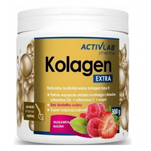 [07.12.2025] ActivLab Pharma Kolagen Extra, smak truskawka-malina, 300 g - zdjęcie produktu