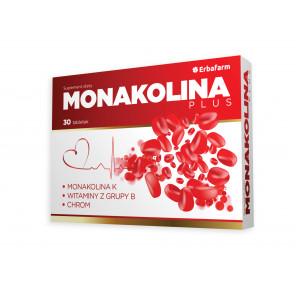Erbafarm Monakolina Plus, tabletki, 30 szt. - zdjęcie produktu