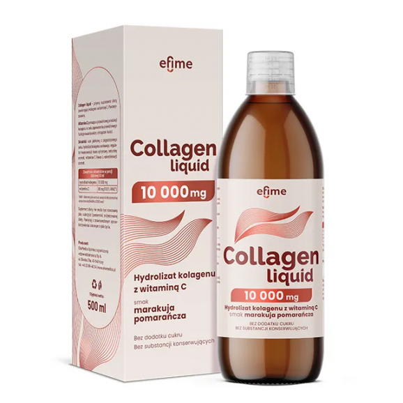 EkaMedica Efime Collagen Liquid 10 000 mg, 500 ml EkaMedica Efime Collagen Liquid 10 000 mg, 500 ml - zdjęcie produktu