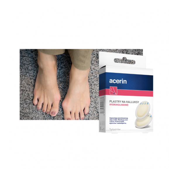 Acerin Plastry na halluksy hydrokoloidowe, 5 szt. - zdjęcie produktu