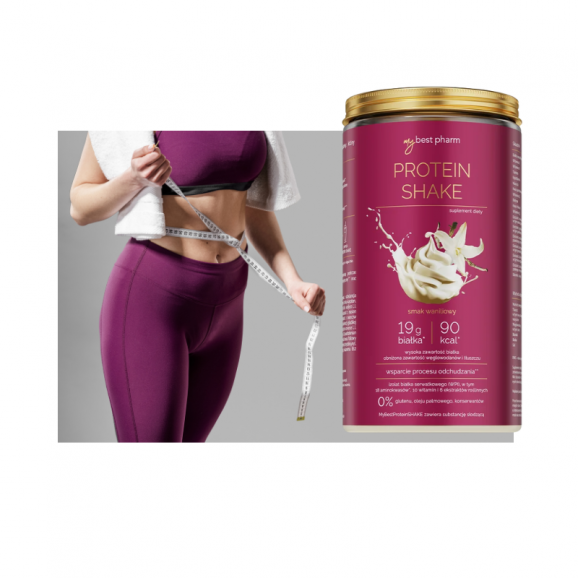 MyBest Protein Shake, smak waniliowy, dietetyczny shake dla kobiet, 450 g - zdjęcie produktu