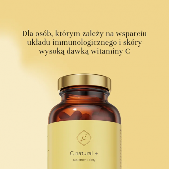 MyBest C Natural+, kapsułki, 60 szt. - zdjęcie produktu