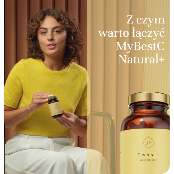 MyBest C Natural+, kapsułki, 60 szt. - zdjęcie produktu