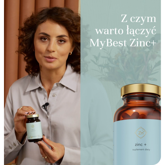 MyBest Zinc+, kapsułki, 30 szt. - zdjęcie produktu