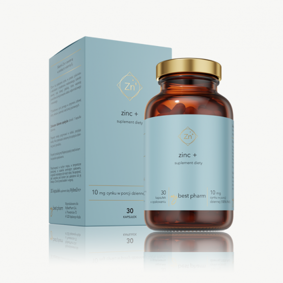 MyBest Zinc+, kapsułki, 30 szt. - zdjęcie produktu