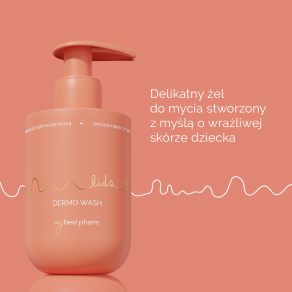 MyBestDermo Wash Kids, żel do mycia dla dzieci, od 3 lat, 200 ml - zdjęcie produktu