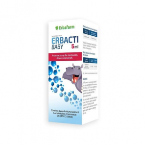 Erbafarm Erbacti Baby, zawiesina, 5 ml - zdjęcie produktu