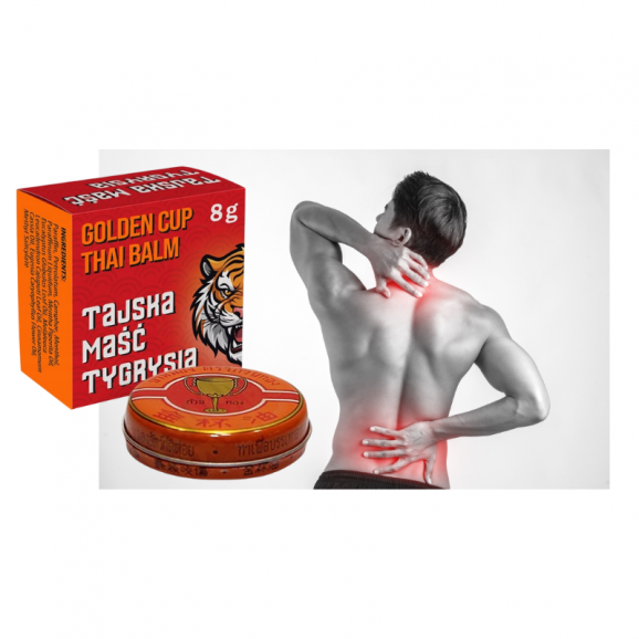 Golden Cup Balm Tajska maść tygrysia, 8 g - zdjęcie produktu