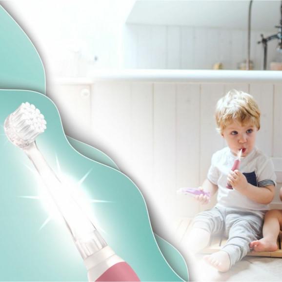 Neno Denti Pink – elektroniczna szczoteczka do zębów, różowa (dla dzieci 3 do 36 miesięcy) Neno Denti Pink – elektroniczna szczoteczka do zębów, różowa (dla dzieci 3 do 36 miesięcy) - zdjęcie produktu