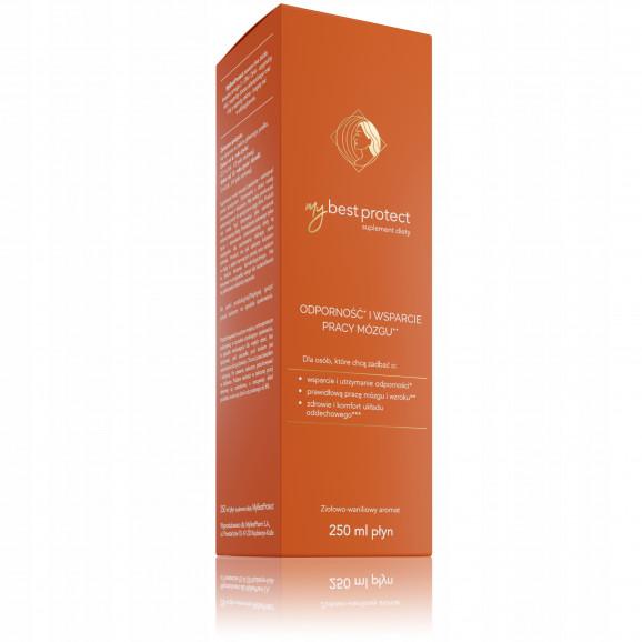[29.11.2025] MyBest Protect Olej, smak ziołowo-waniliowy, 250 ml - zdjęcie produktu