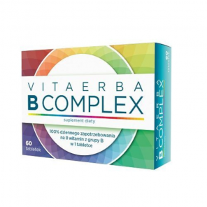 Erbafarm VitaErba B Complex, 60 tabletek - zdjęcie produktu