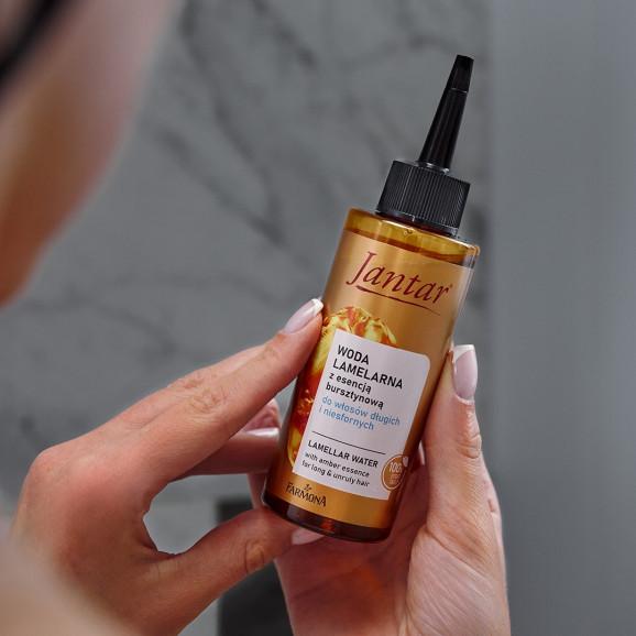 Farmona Jantar Woda lamelarna z esencją bursztynową do włosów długich i niesfornych, 150 ml - zdjęcie produktu