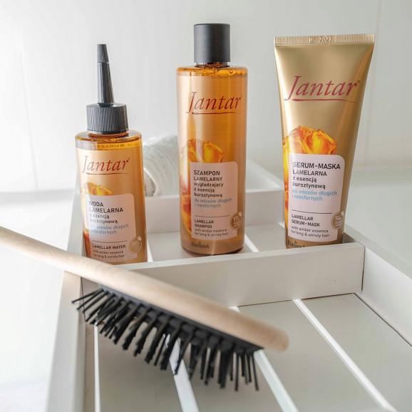 Farmona Jantar Woda lamelarna z esencją bursztynową do włosów długich i niesfornych, 150 ml - zdjęcie produktu