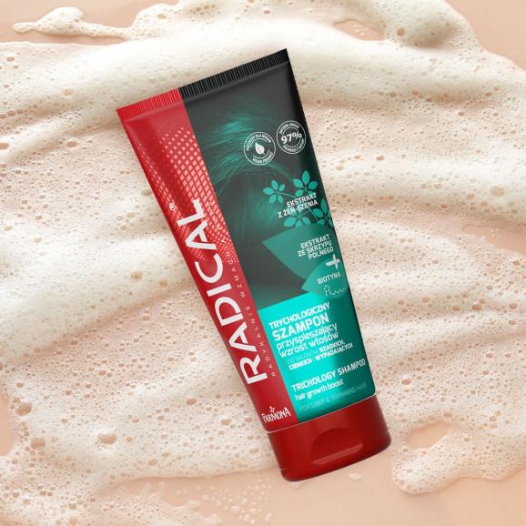 Farmona Radical Trychologiczny szampon przyspieszający wzrost włosów, 200 ml - zdjęcie produktu