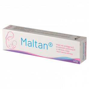  [31.12.2025] Maltan, maść do pielęgnacji brodawek sutkowych w okresie ciąży i karmienia piersią, 10 g - zdjęcie produktu