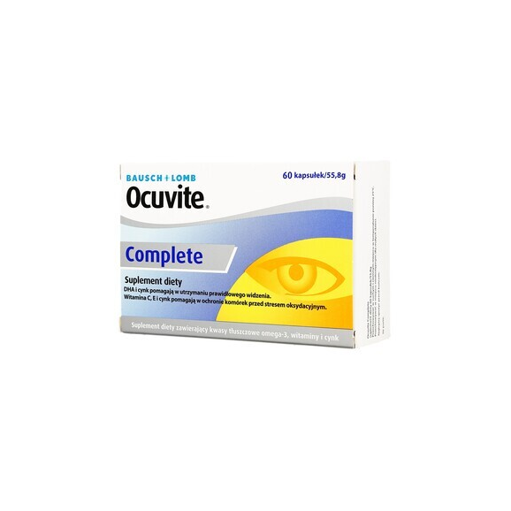 [31.12.2025] Ocuvite Complete, kapsułki, 60 szt. - zdjęcie produktu