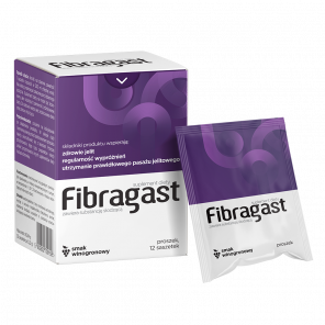 Fibragast, smak winogronowy, 12 saszetek - zdjęcie produktu