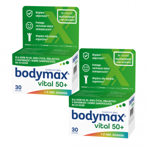 [31.10.2025] Bodymax Vital 50+, tabletki, 2 x 30 szt. - zdjęcie produktu