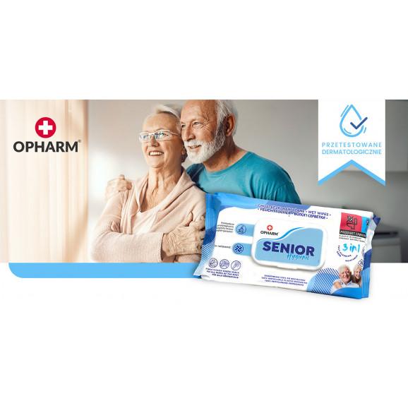 Chusteczki nawilżane Opharm Senior Hygienic (72 szt.) - zdjęcie produktu