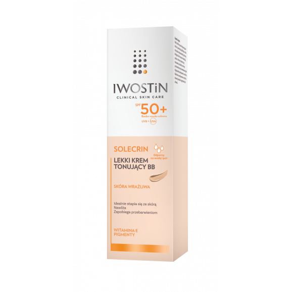 [31.12.2025] Iwostin Solecrin, lekki krem tonujący BB, SPF 50+, 30 ml - zdjęcie produktu