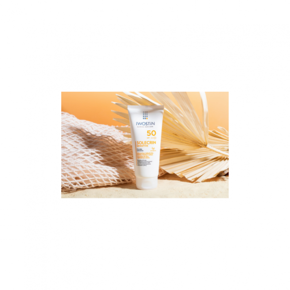 [01.01.2026] Iwostin Solecrin Sensitive, kojąca emulsja ochronna, SPF 50, 100 ml - zdjęcie produktu