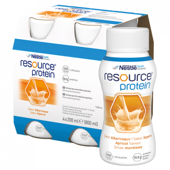 Resource Protein, preparat odżywczy, smak morela (4 x 200ml) Resource Protein, preparat odżywczy, smak morela (4 x 200ml) - zdjęcie produktu