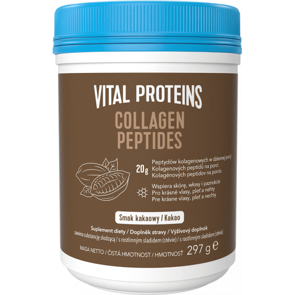 Vital Proteins Collagen Peptides, Smak Kakowy, 297 g Vital Proteins Collagen Peptides, Smak Kakowy, 297 g - zdjęcie produktu