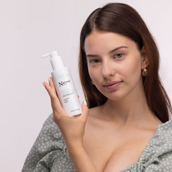 Nacomi Next Level Dermo Niacinamide Face Gel oczyszczający żel do mycia twarzy (150 ml) Nacomi Next Level Dermo Niacinamide Face Gel oczyszczający żel do mycia twarzy (150 ml) - zdjęcie produktu