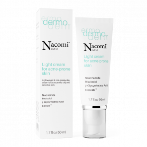 Nacomi Next Level Dermo lekki krem do cery trądzikowej (50 ml) - zdjęcie produktu