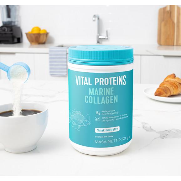 Vital Proteins Marine Collagen, smak neutralny, 221 g Vital Proteins Marine Collagen, smak neutralny, 221 g - zdjęcie produktu