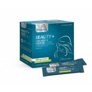 Protego BEAUTY+ kolagen morski 5000 – suplement diety (30 saszetek) - zdjęcie produktu