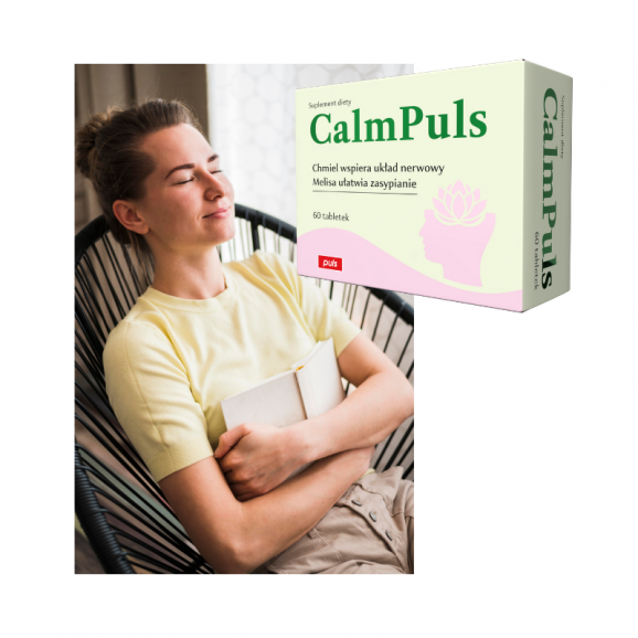 CalmPuls, tabletki, 60 sztuk. CalmPuls, tabletki, 60 sztuk. - zdjęcie produktu