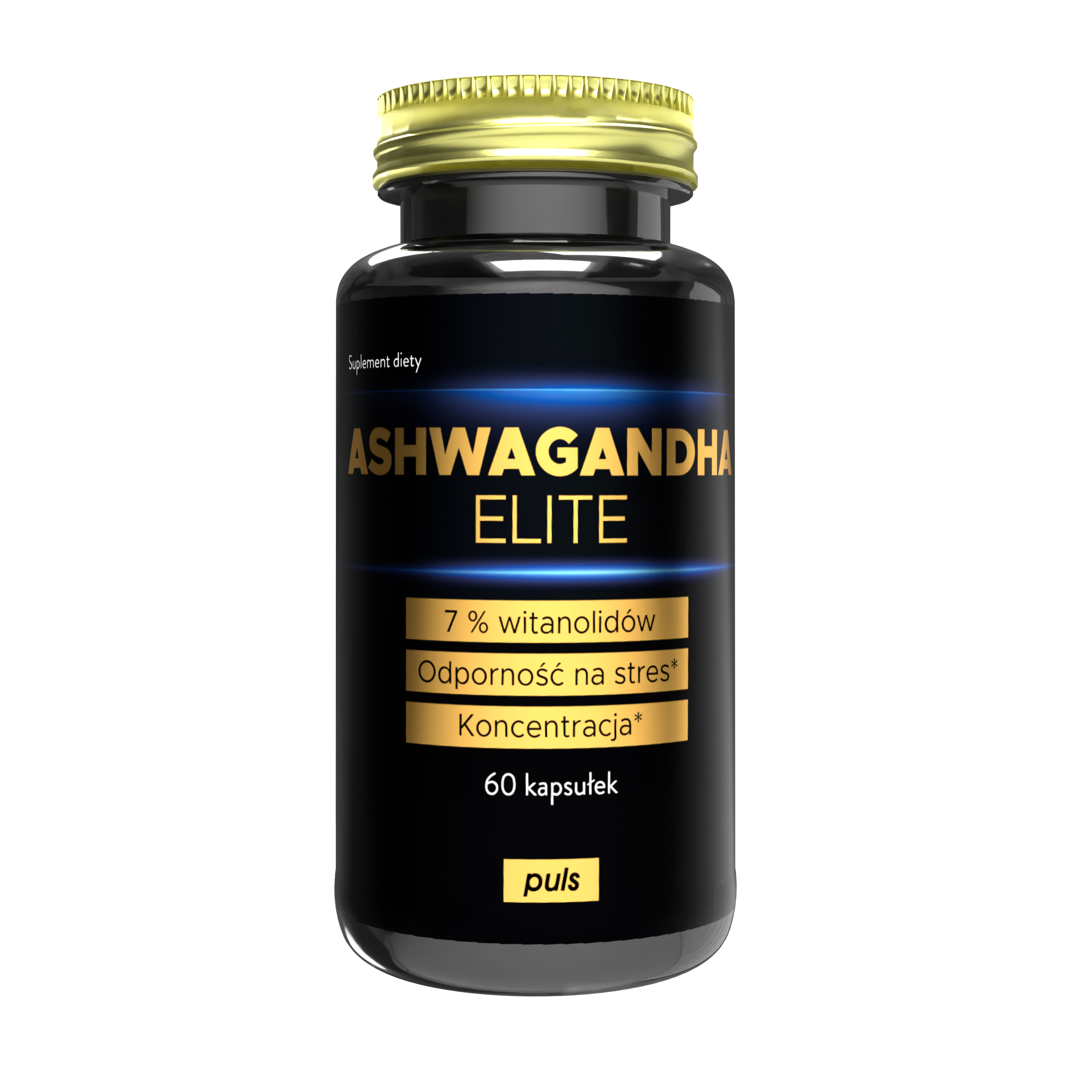 Ashwagandha Elite PULS, kapsułki, 60 szt.